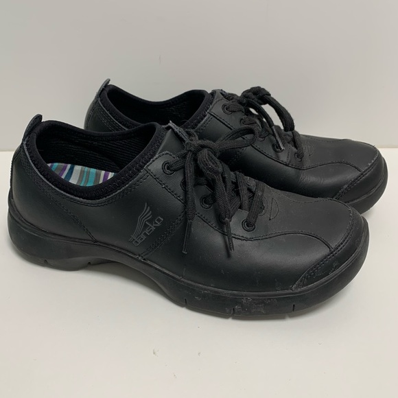 Dansko black shoes size 37 EU ladies nurse shoe womens - Picture 8 of 8
